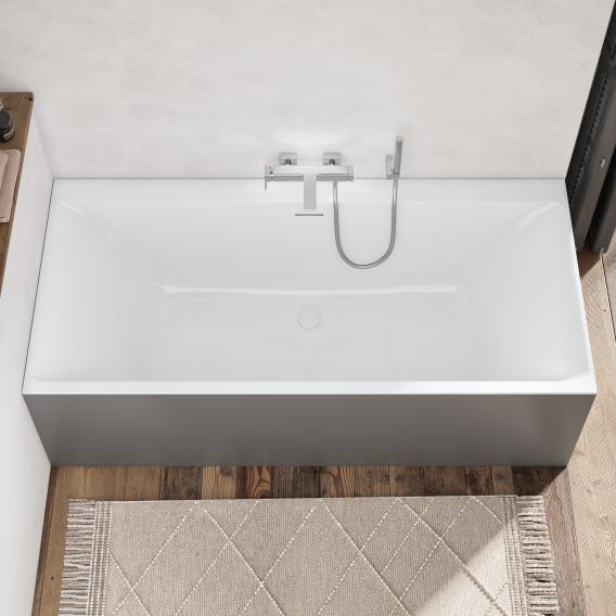 Villeroy & Boch Subway 3.0 inbouw ligbad 180x80cm wit mat met SilentFlow