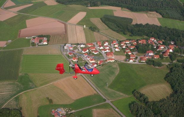 Tragschrauber selber fliegen ab Weiden in der Oberpfalz als Geschenk