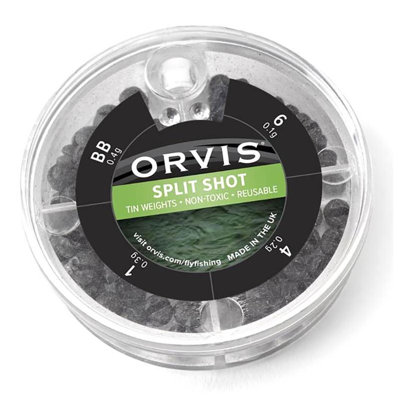 Boîte De Plomb Orvis Split Shot Asst