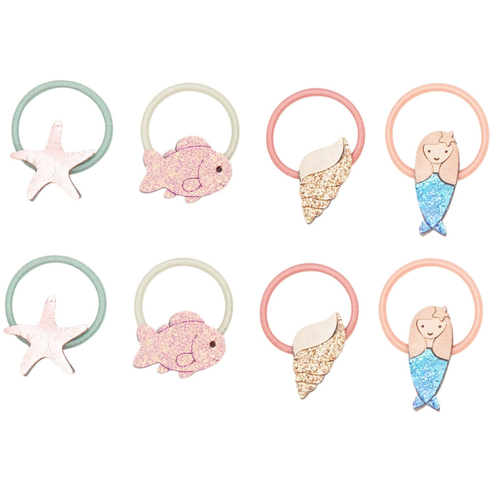 Køb Mimi & Lula 8 Hårelastikker - Mini Mermaid Sealife