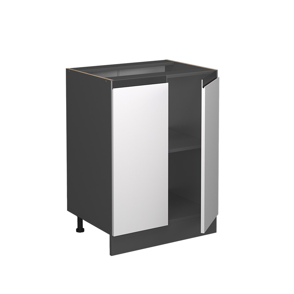 Vicco Unterschrank Küchenschrank Küchenmöbel R-Line J-Shape Anthrazit Weiß 60 cm modern