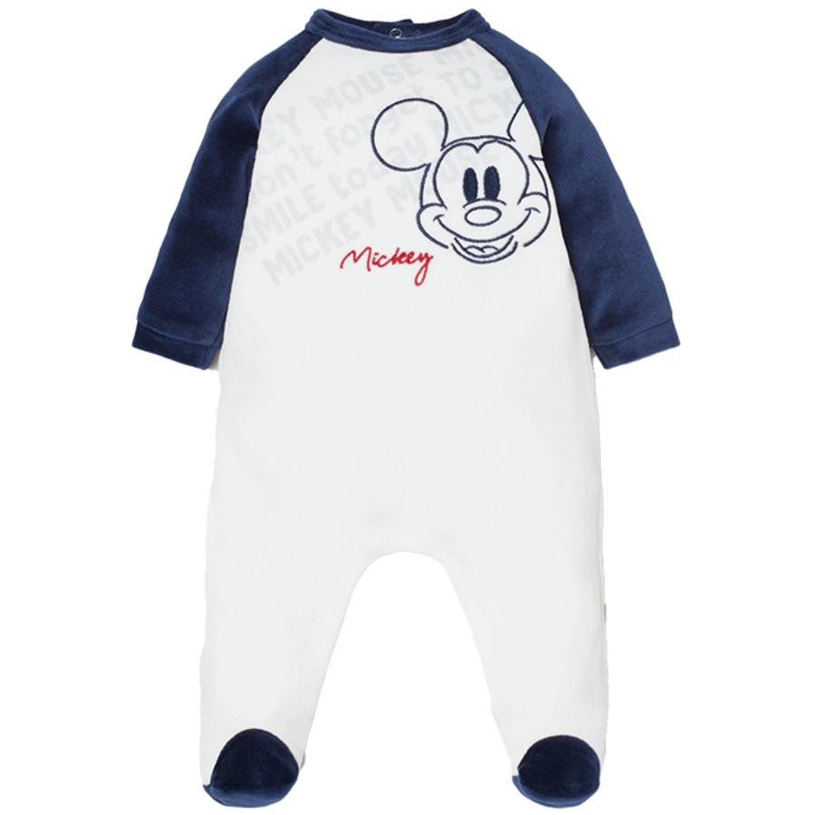 OVS Schlafoverall Mickey Mouse weiß  blau