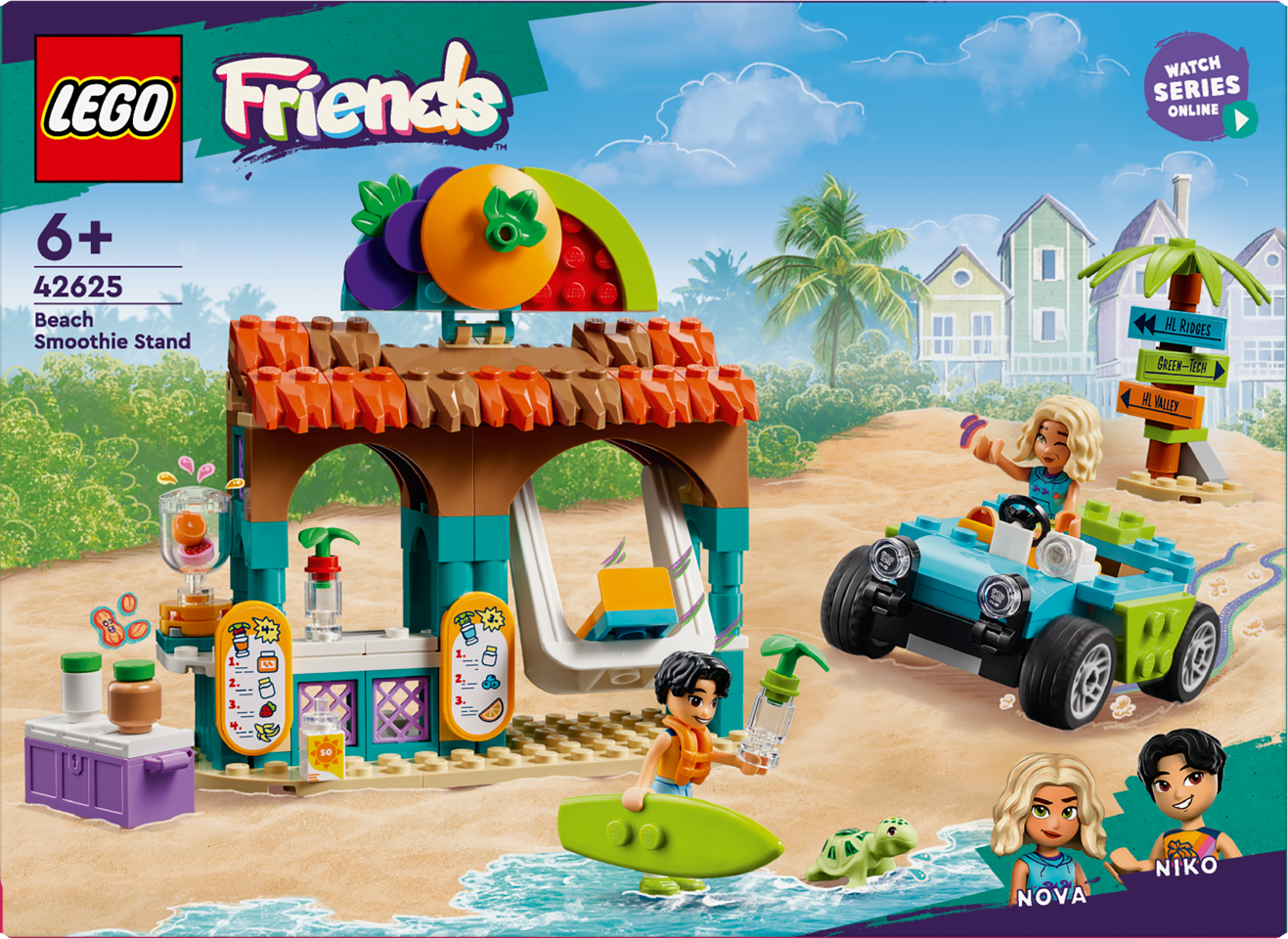 LEGO Friends - Smoothie-bod ved stranden (42625)