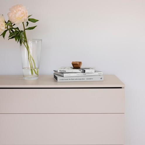 Commode 3 tiroirs ASHI Argile - QUAX