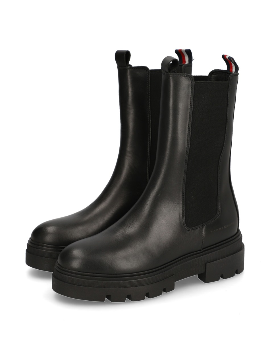 Glattleder Chelsea Boot