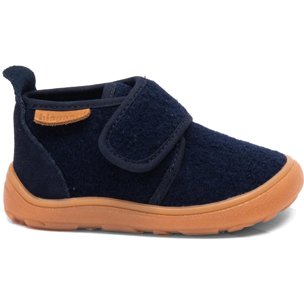 Køb Bisgaard Navy Barefoot Basic Hjemmesko