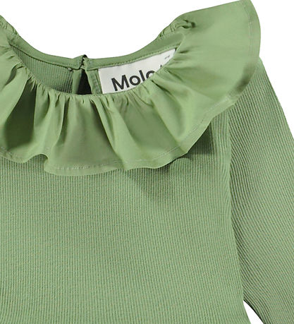 Molo Kjole - Crystale - Moss Green