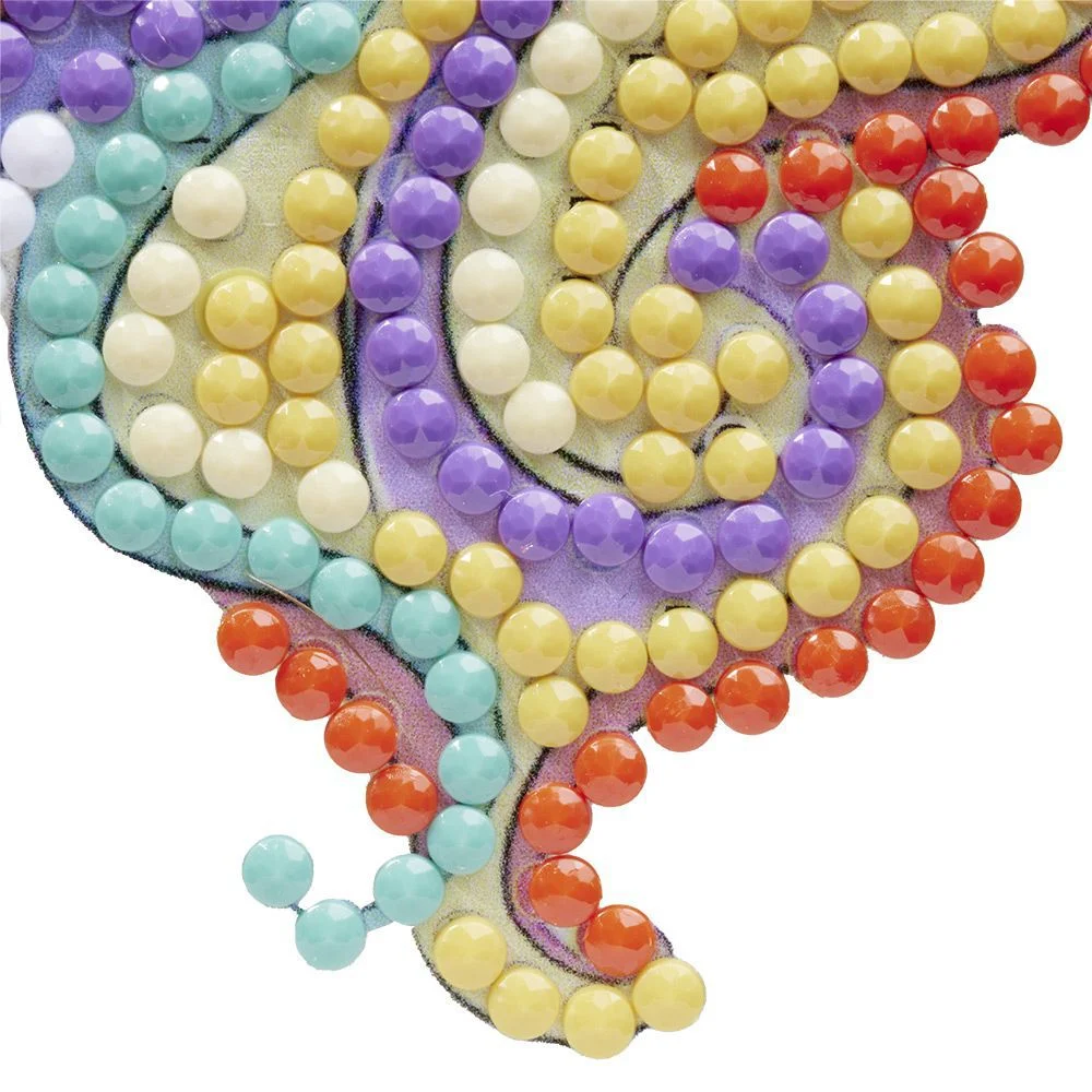Veilleuse LED créative diamant à coller pour enfant