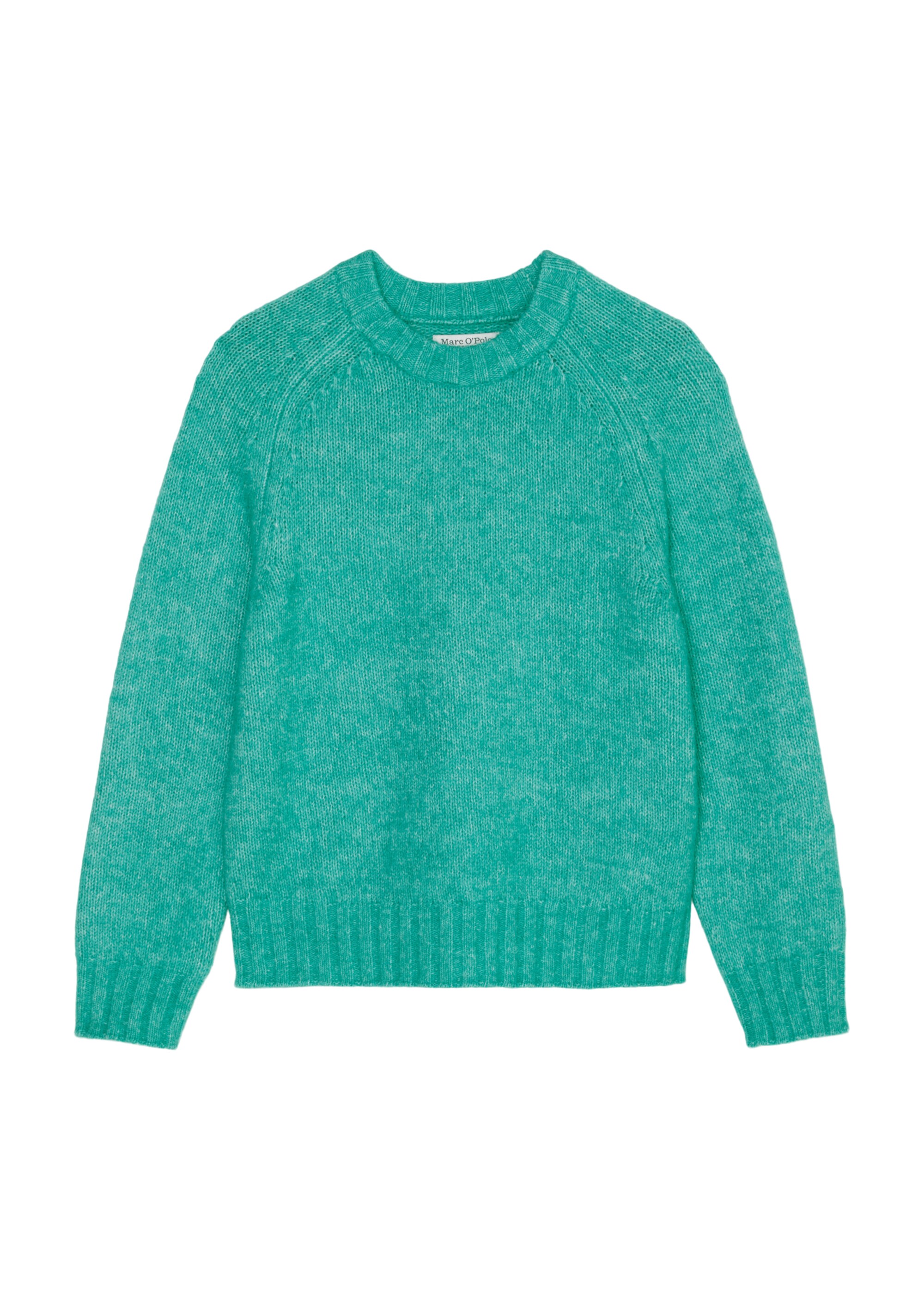 Softer Strickpullover realxed aus Schurwolle-Mohairwolle-Mix