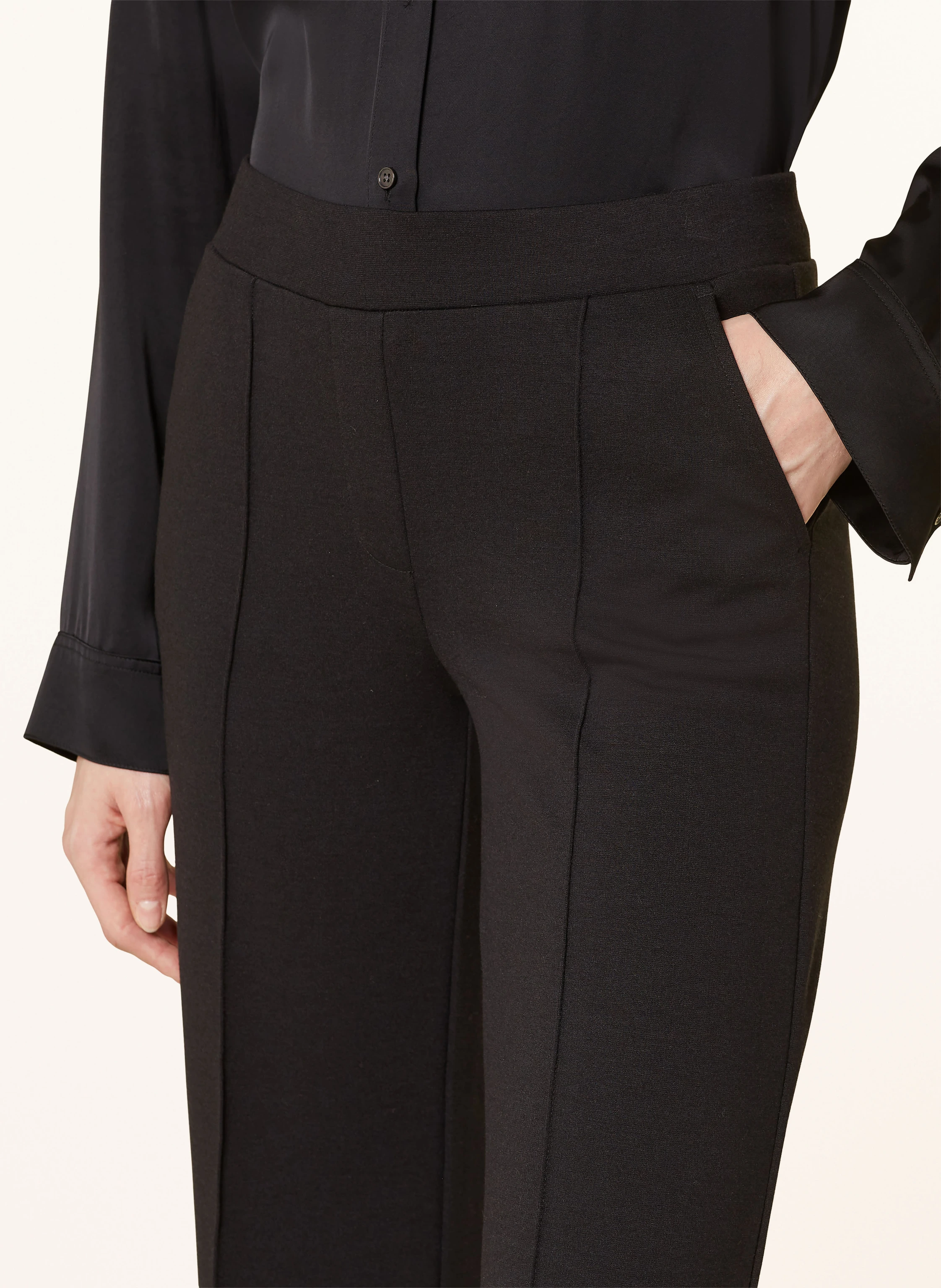 Smith & Soul Marlenehose aus Jersey