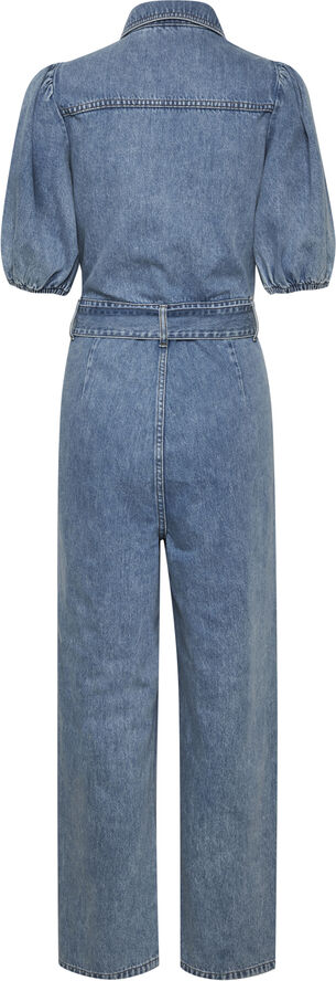 Gestuz ValettaGZ jumpsuit Mid blue washed