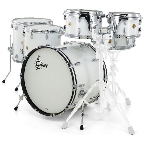 Gretsch US Custom Rock Set White Glass