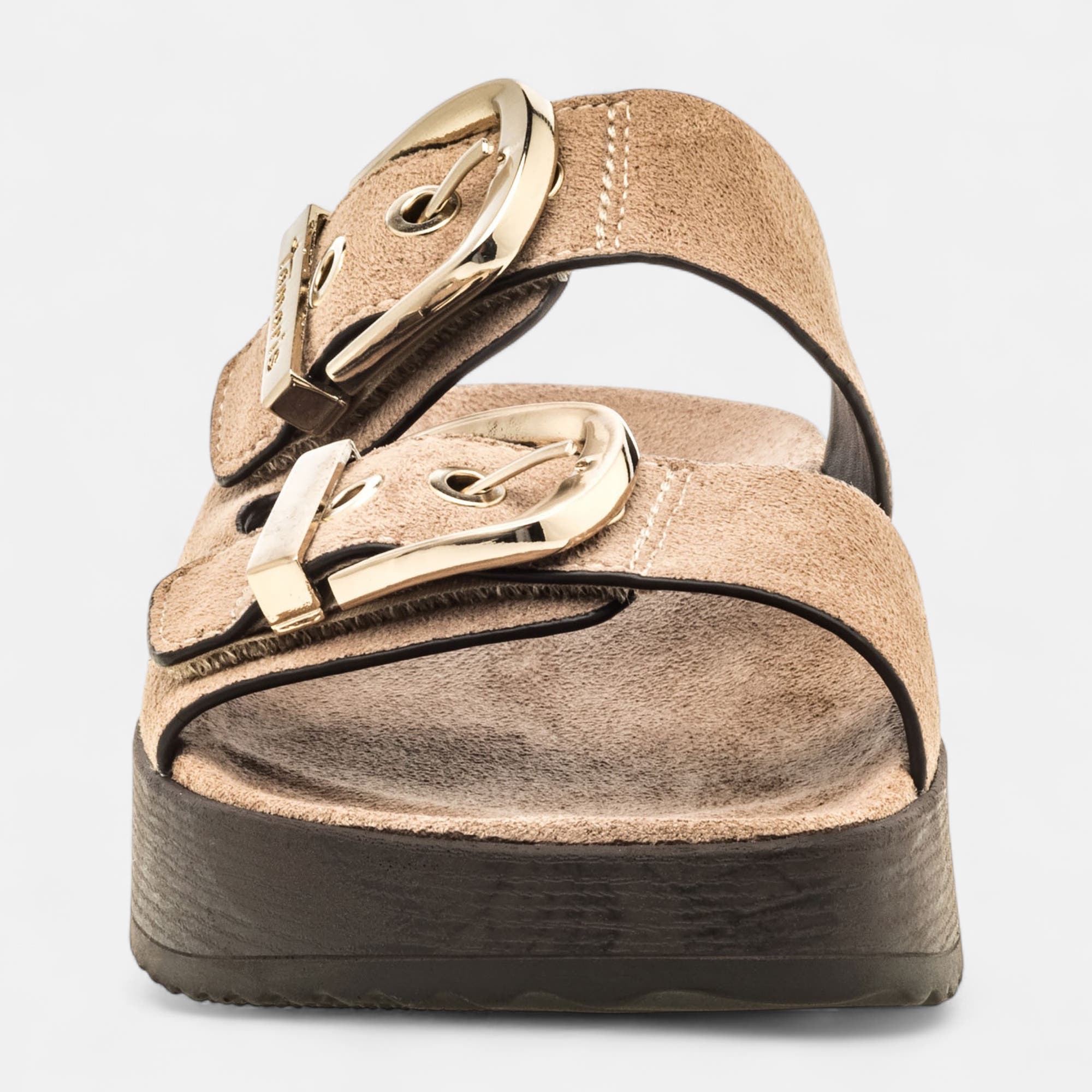 Mules Femme taupe