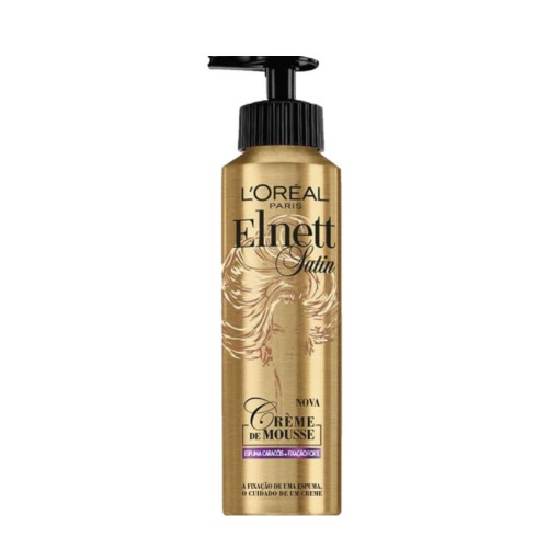 L'Oréal Paris Elnett Satin Mousse para Caracóis 200ml
