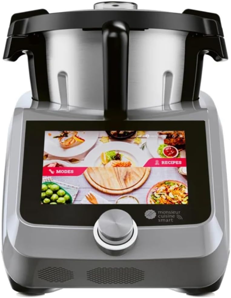 SILVERCREST® Küchenmaschine Monsieur Cuisine Smart SKMS 1200 B1 Farbe: Titanium