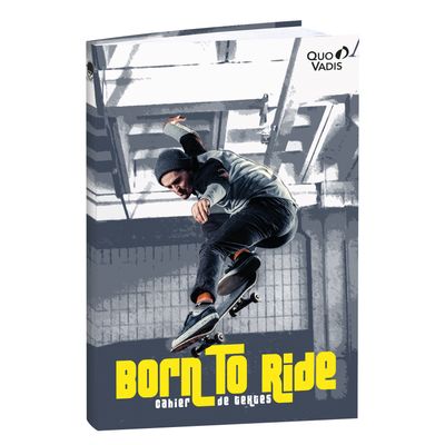 Cahier de textes One Way - 15 x 21 cm - skate - Quo Vadis