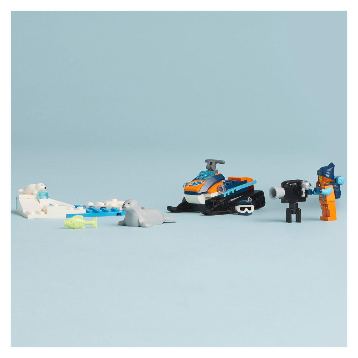 LEGO City 60376 Sneeuwscooter Voor Poolonderzoek