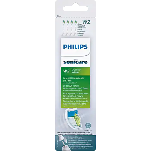 W Optimal White Aufsteckbürsten HX6064 / 10