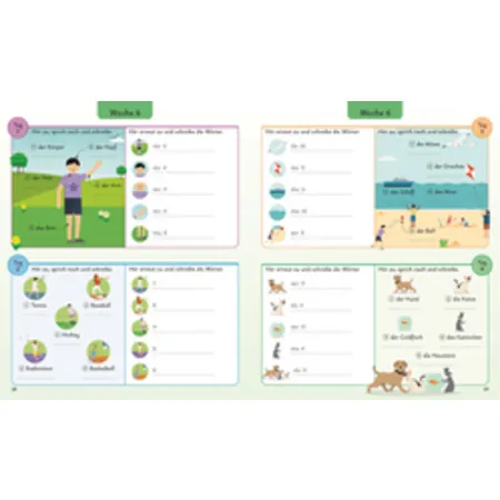 DK Verlag Deutsch für clevere Kids - 5 Wörter am Tag