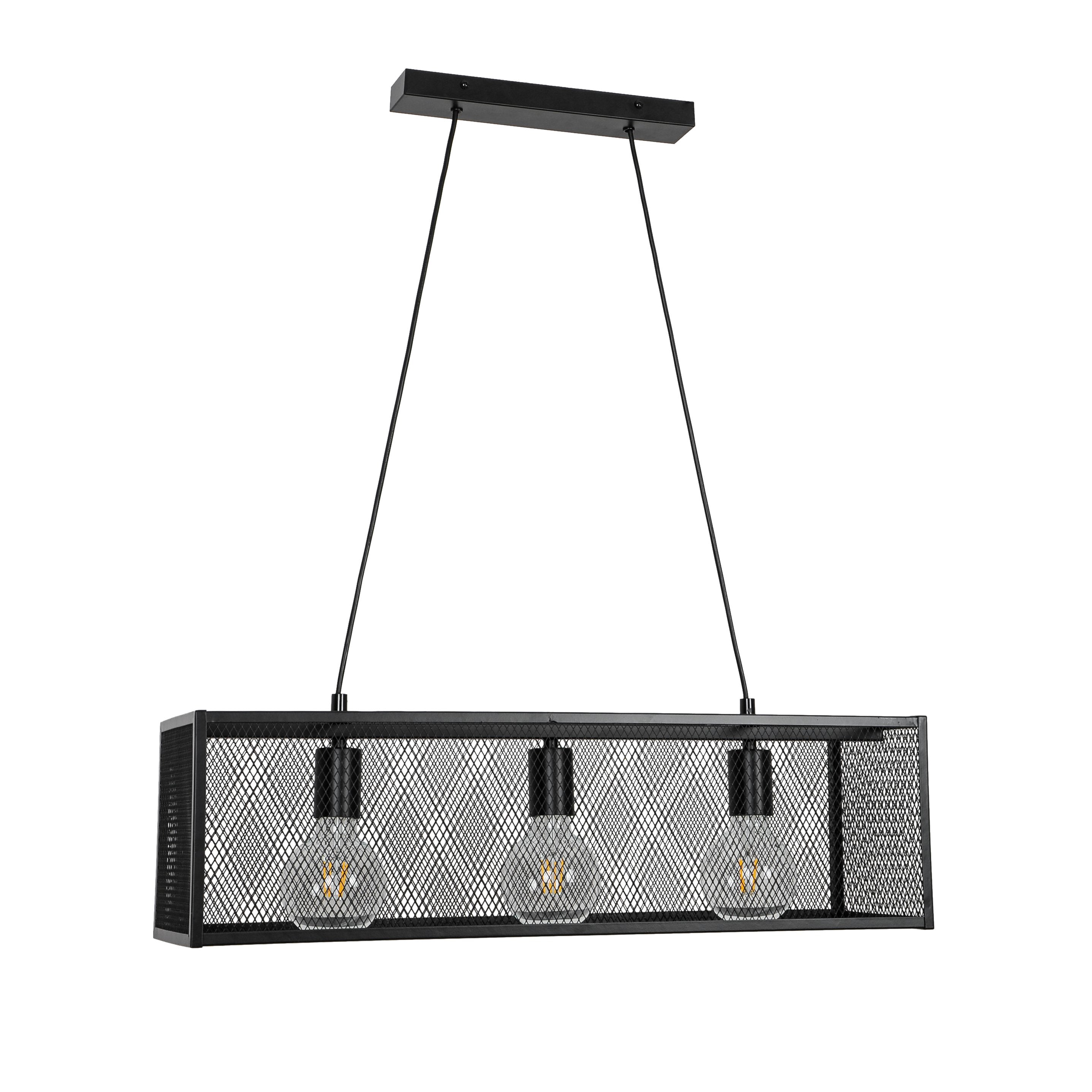 D'Lite Merkem Hanglamp - Mat Zwart