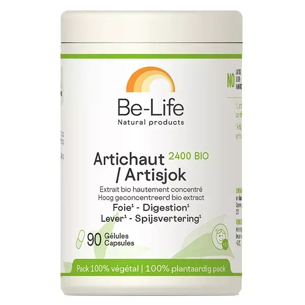 Be-Life Alcachofra Orgânica 2400 - 90 cápsulas