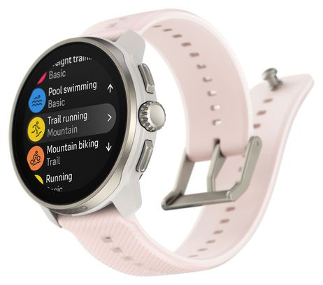 Montre GPS Suunto Race S Powder Pink - Rose