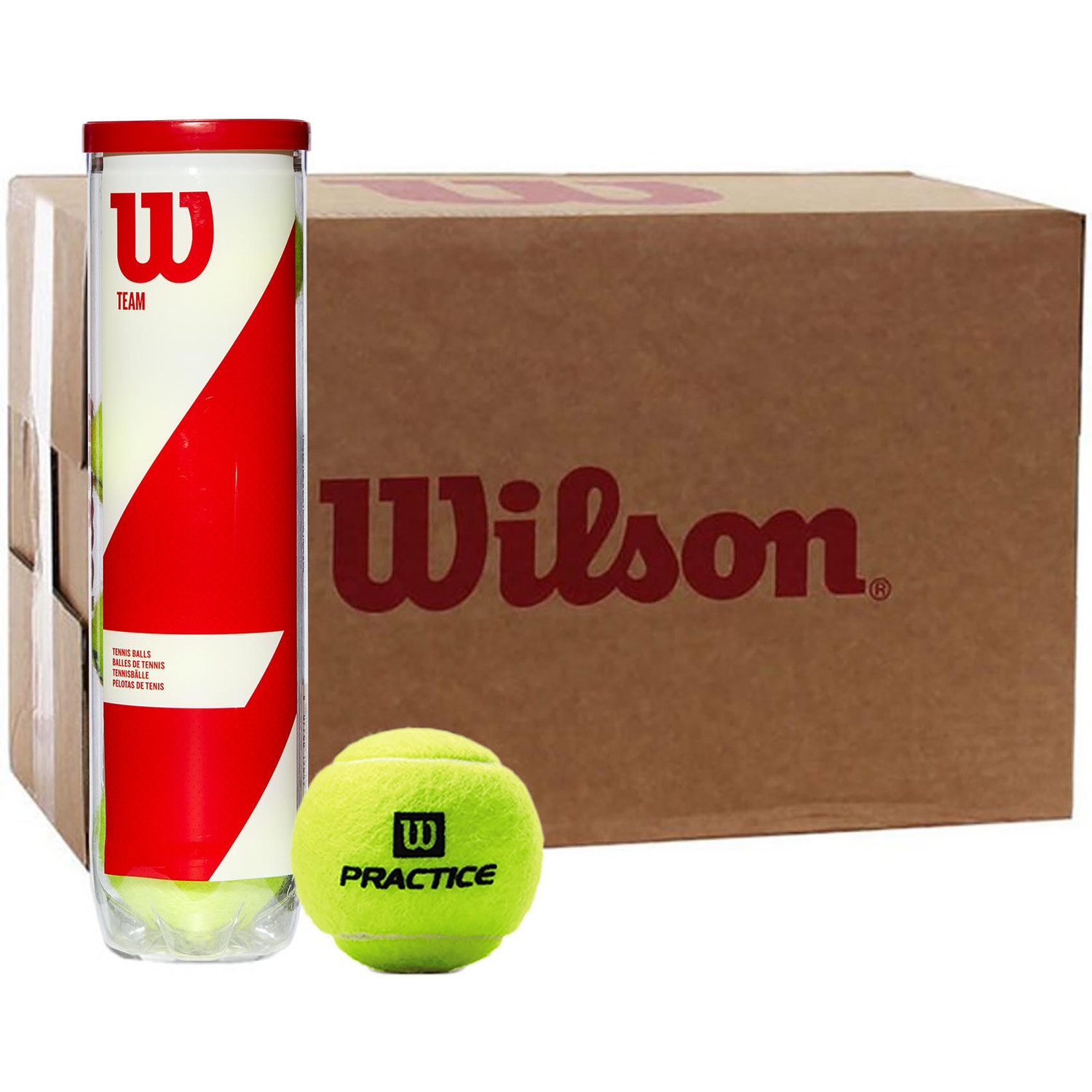 Wilson Team Practice 18x4 St. (6 Dozijn)