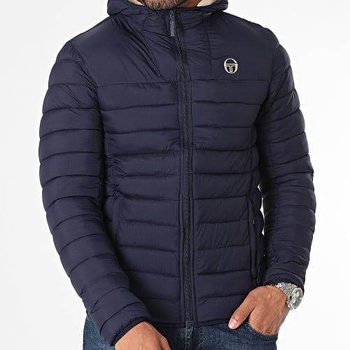 Doudoune Capuche Vessen 40410 Bleu Marine