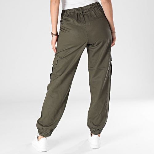 Pantalon Cargo Femme JJXX Holly Vert Kaki