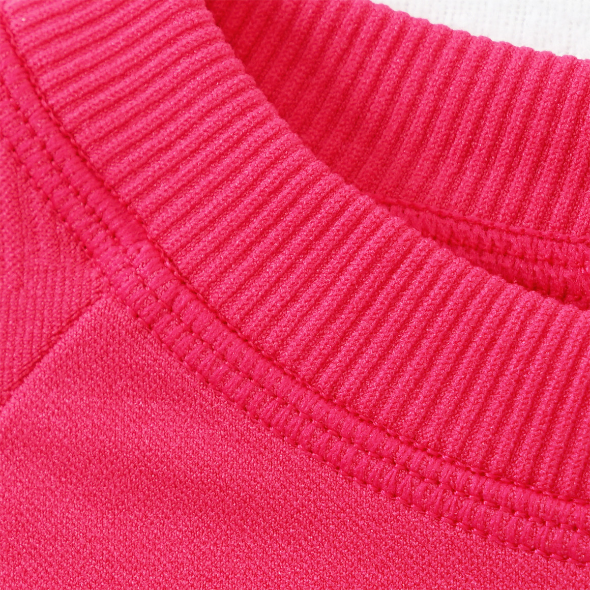 Famy Mädchen Thermo-Shirt in Seamless-Optik pink