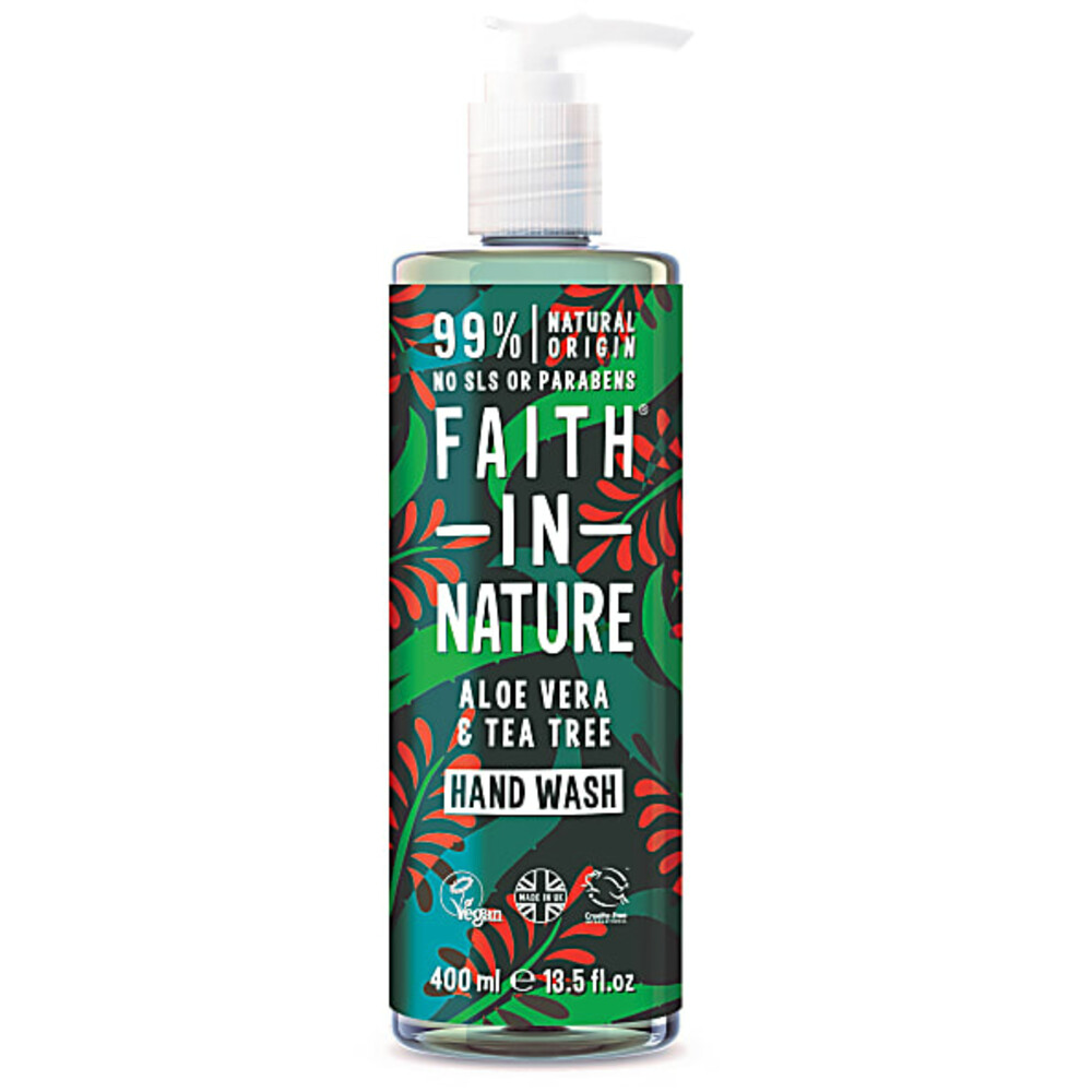 Faith In Nature Handzeep Aloë Vera & Tea Tree400 ml