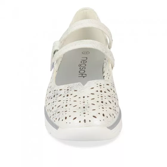 Ballerines BLANC NEOSOFT FEMME