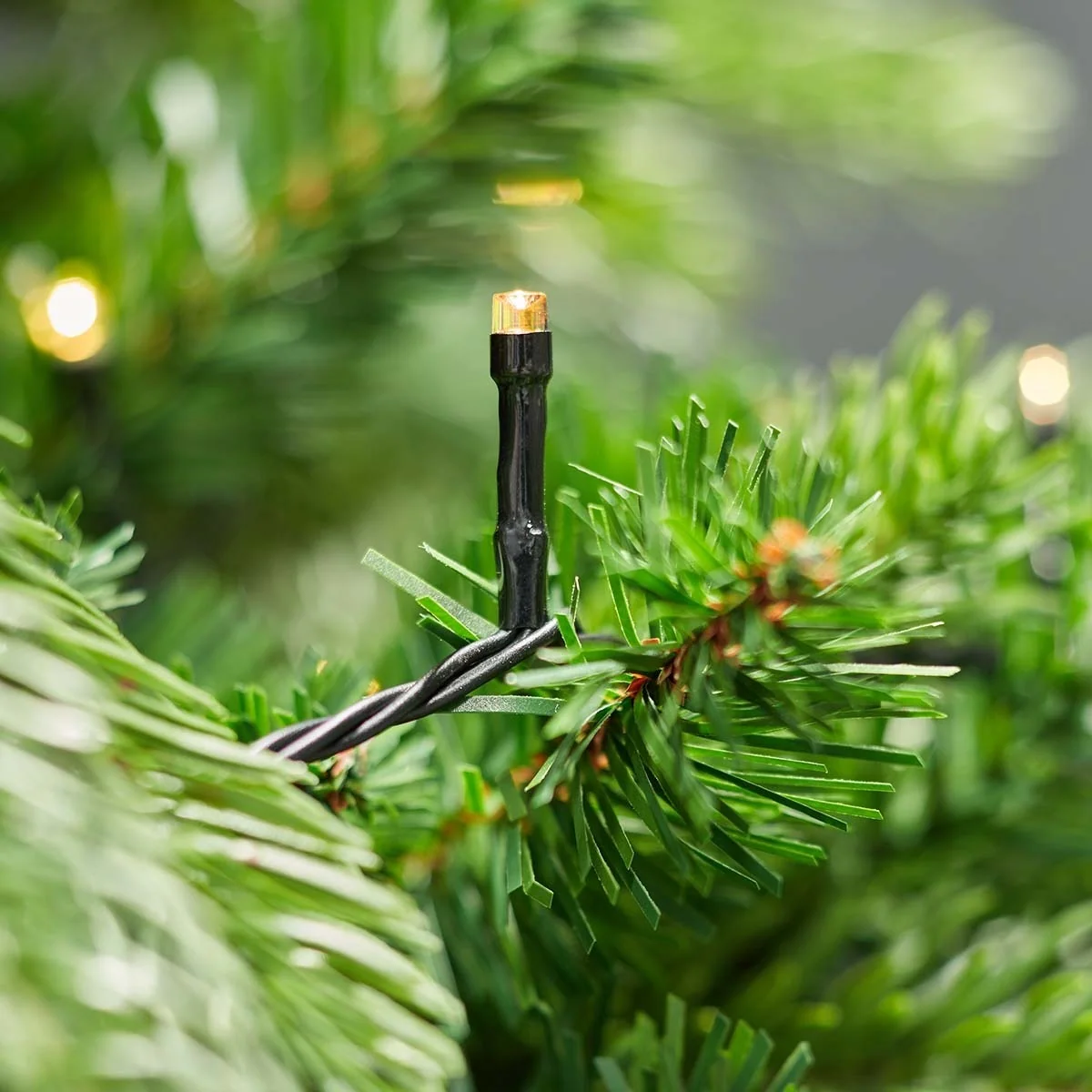 Nedis Julebelysning | Streng | 96 LED s | Varm Hvit | 7.20 m | Lyseffekter: 7 | Innendørs eller utendørs | Batteri drevet