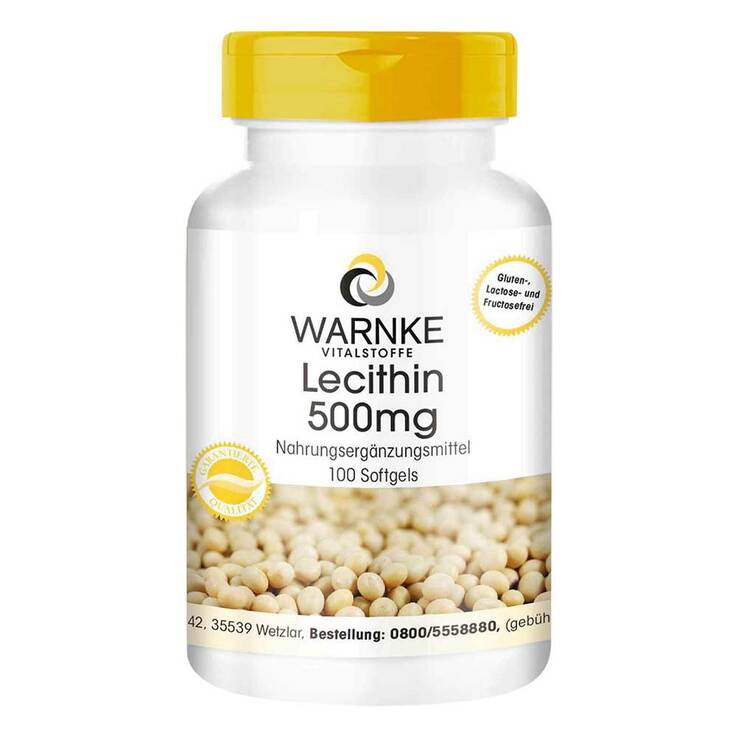 Lecithin 500 mg Kapseln, 100 St