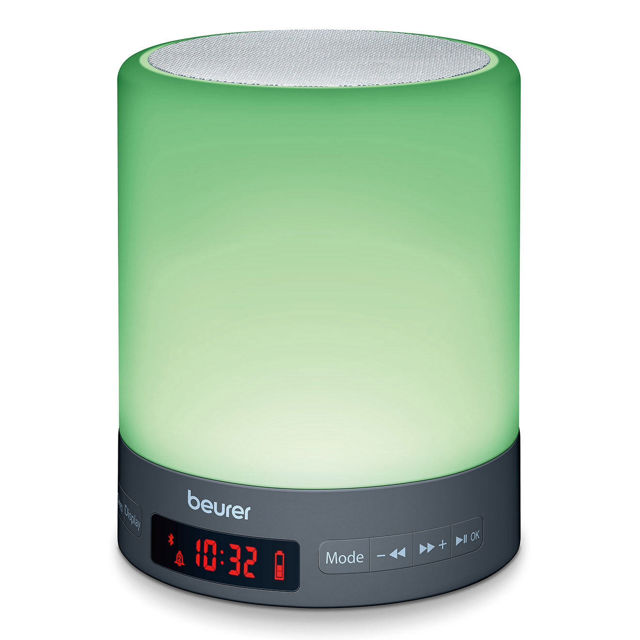 Beurer Réveil lumineux connecté Bluetooth blanc/anthracite