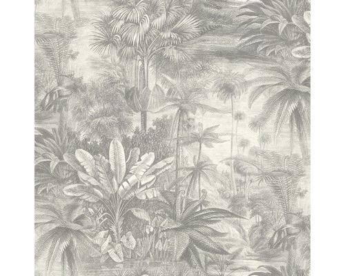Vliesbehang 831931 Selectie Exotisch grijs