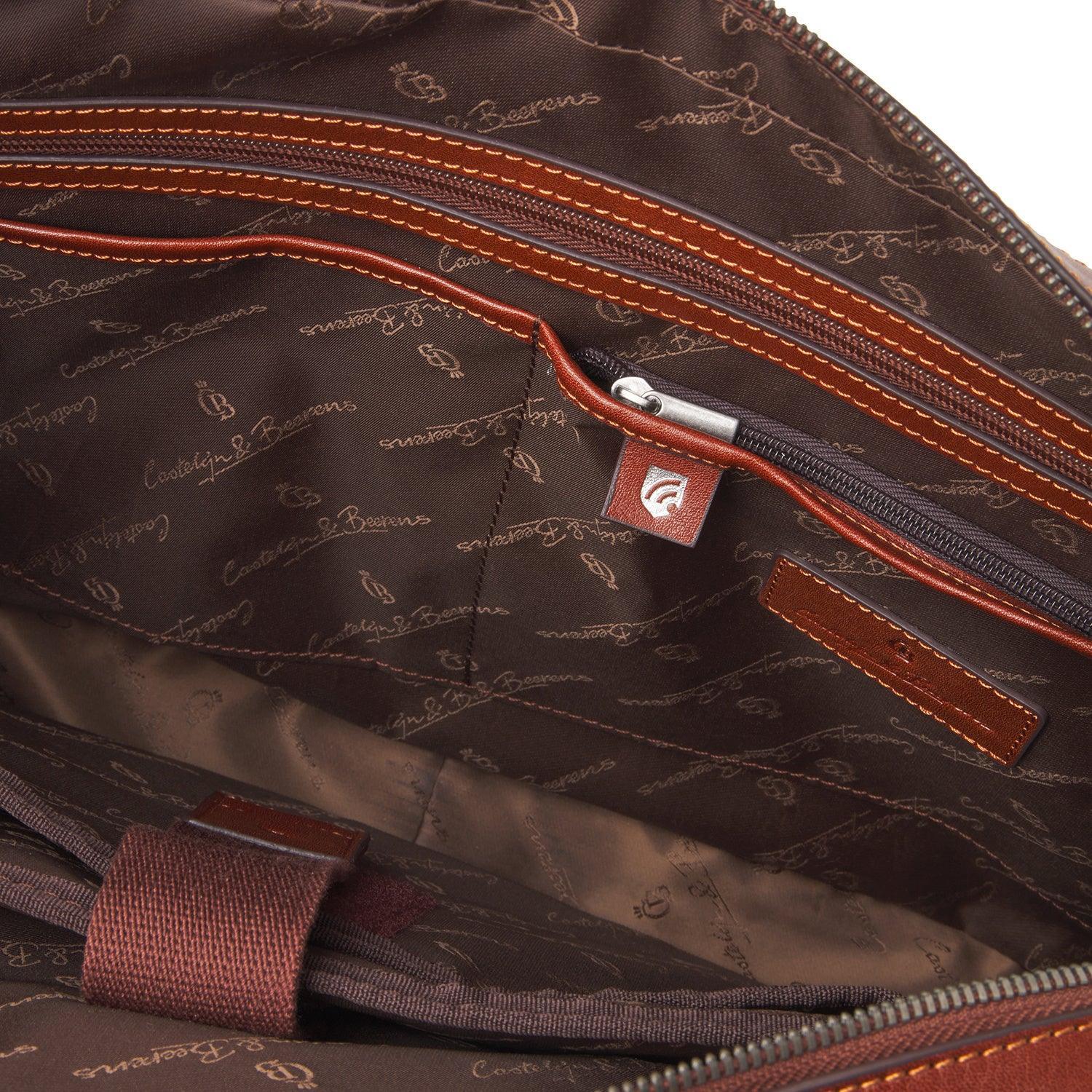 Castelijn & Beerens | TED LAPTOPTAS 15,6” RFID | COGNAC