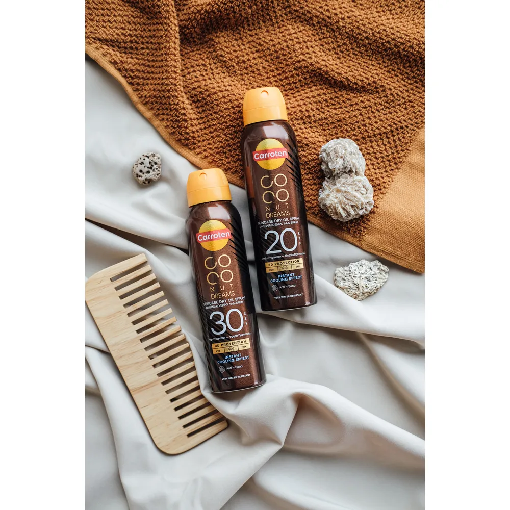 Carroten Dry Oil SPF20 Coconut Dreams - 150 ml.