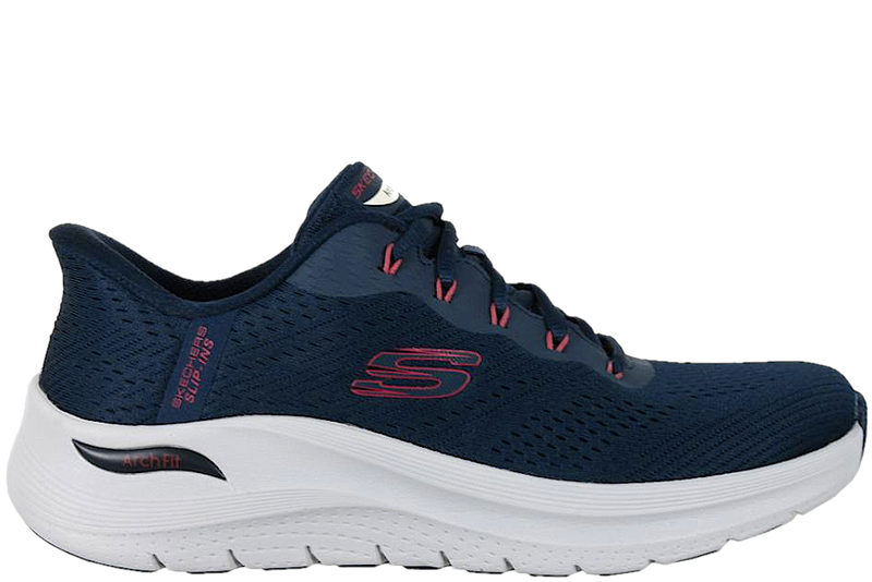 SKECHERS ARCH FIT 2.0 BLUE SLIP-INS SNEAKER