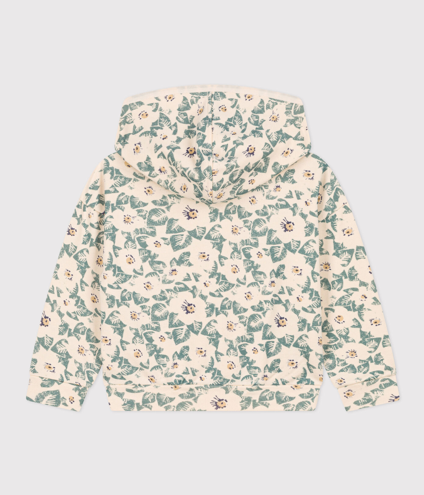 Sweatshirt à capuche en molleton enfant fille