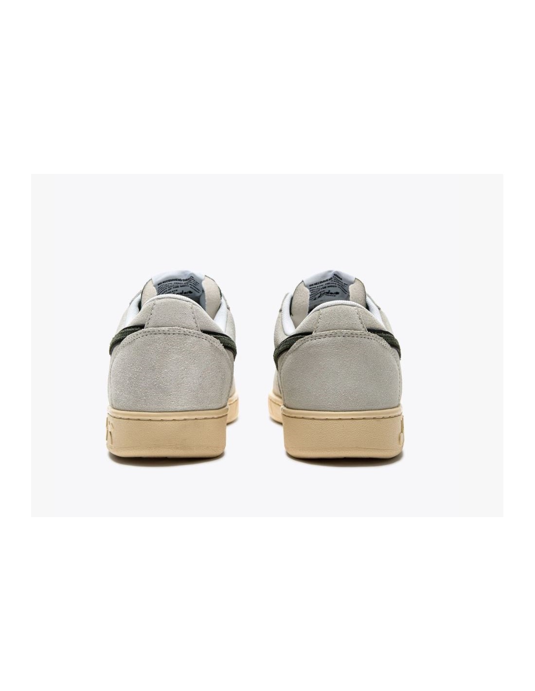 diadora Sneakers Homme Magic B Low Suede Blanc/Vert