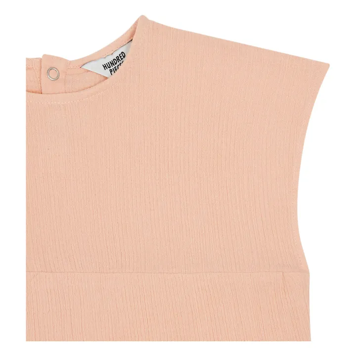Hundred Pieces Top en Gaze Coton Bio | Rose