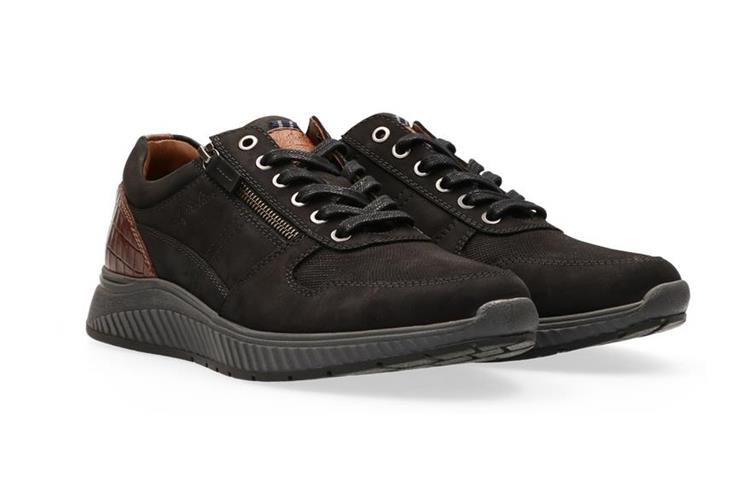 Australian Footwear Hurricane Leather ZWART