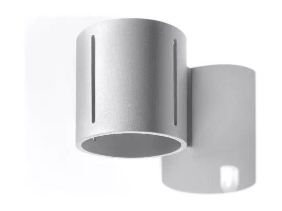 Sollux INEZ Plafonnier à 1 lumière, gris, G9