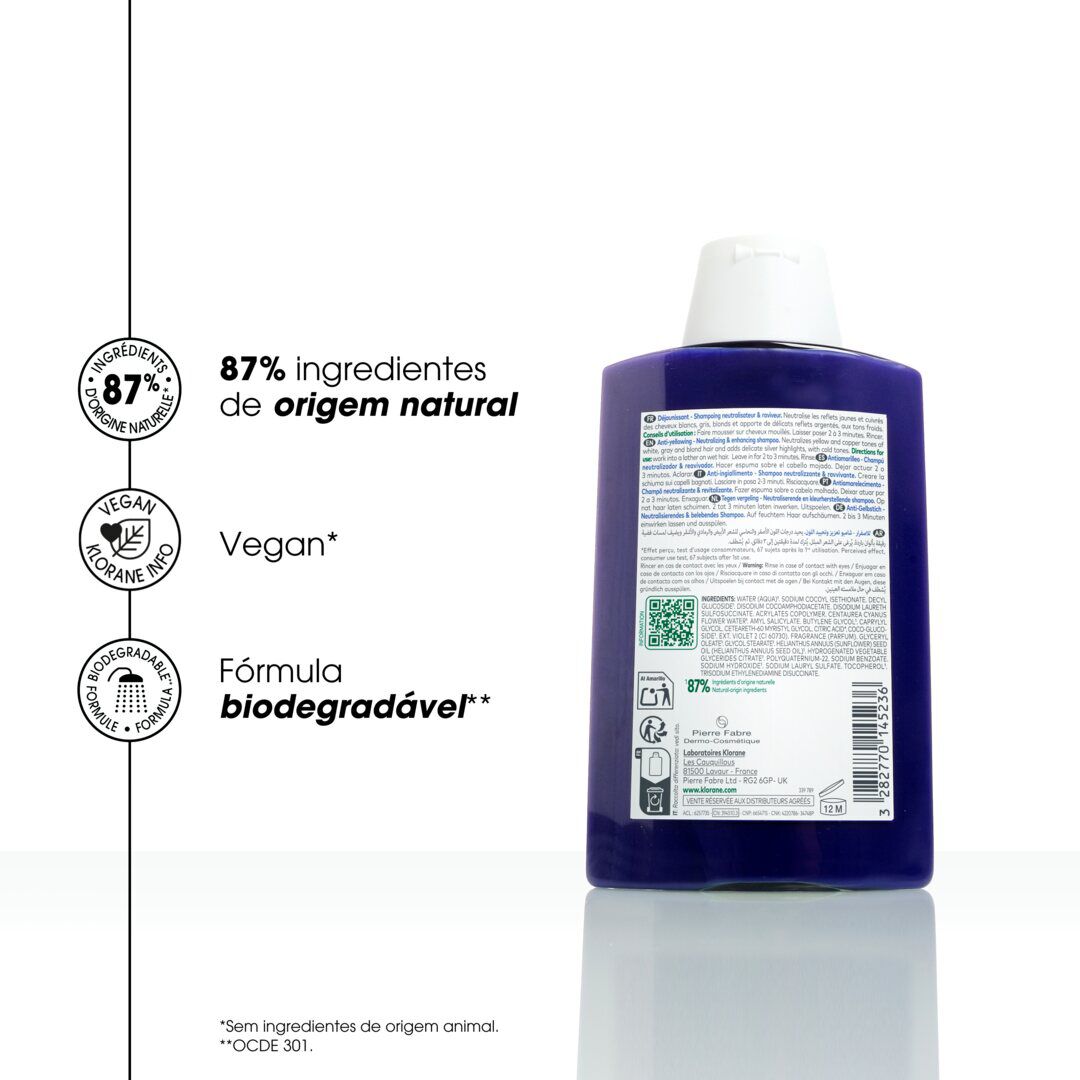 KLORANE  Champô Centáurea BIO - 200ml
