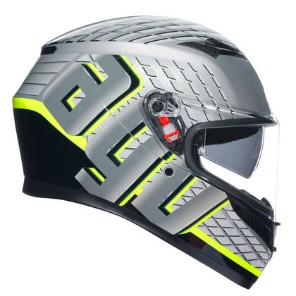 Casque AGV K3 - FORTIFY - Gris / Jaune