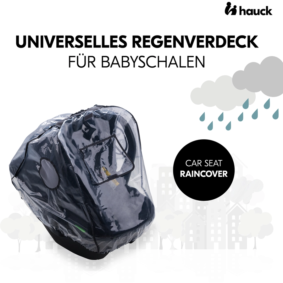 hauck Universal Regenschutz für die Babyschale