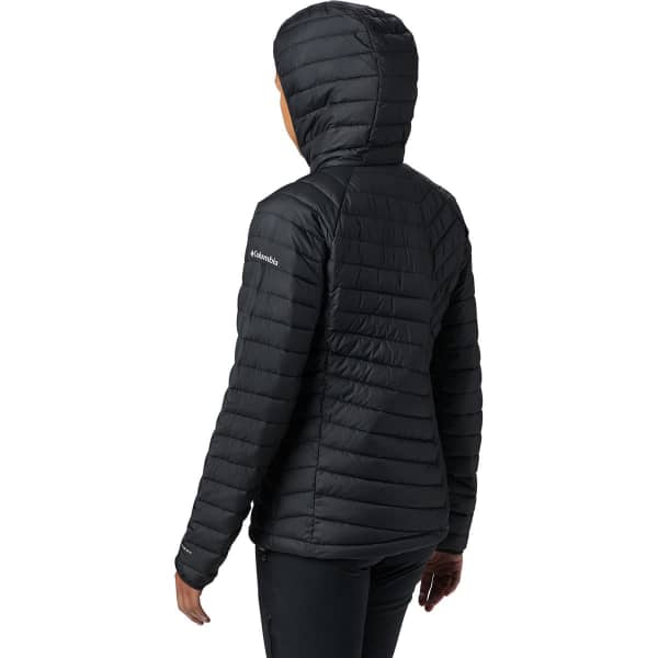 Doudoune randonnée COLUMBIA POWDER LITE HOODED JKT W BLACK