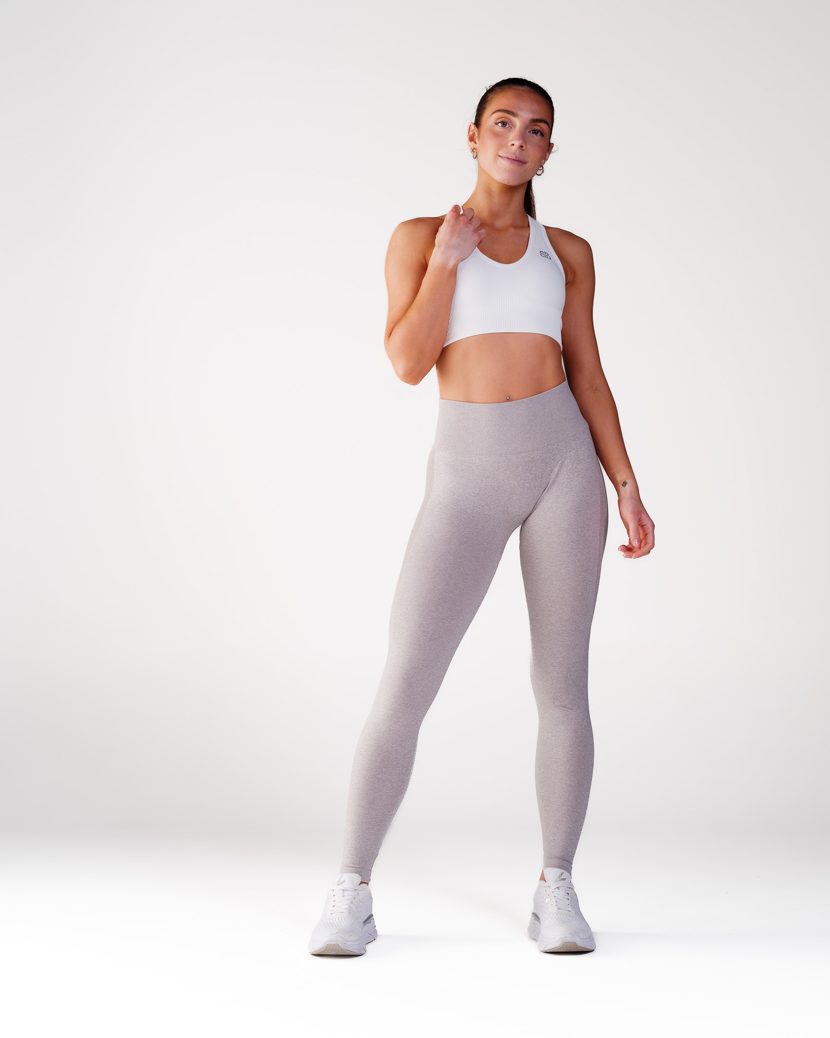 Bumpro Beam Tights Light Grey Marl
