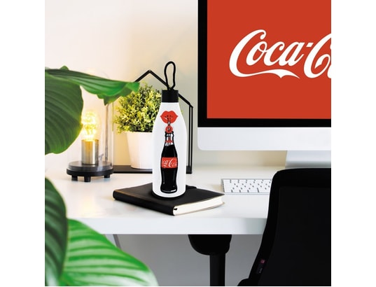 METRONIC - Enceinte bluetooth Enceinte portable bouteille Coca-Cola Bluetooth 5 W blanc
